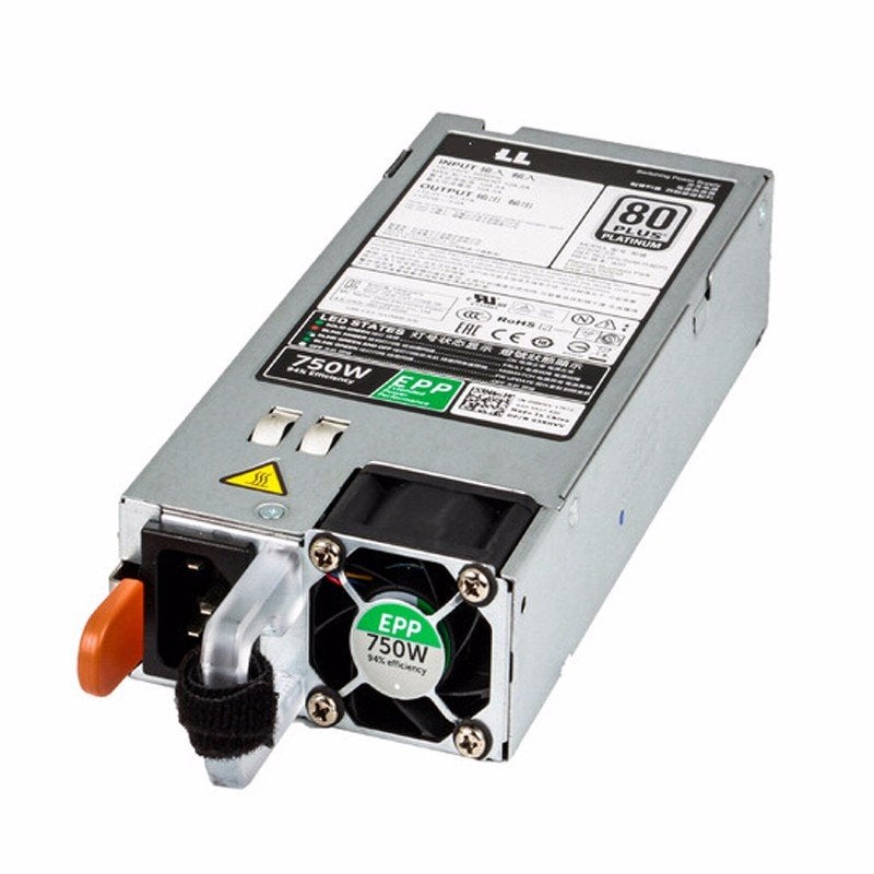 Dell 750W 80-Plus Platinum Power Supply V1YJ6, Gebruikt, Info@dell.com, Transformatorweg 38-72, 1014 AK Amsterdam, Ophalen of Verzenden
