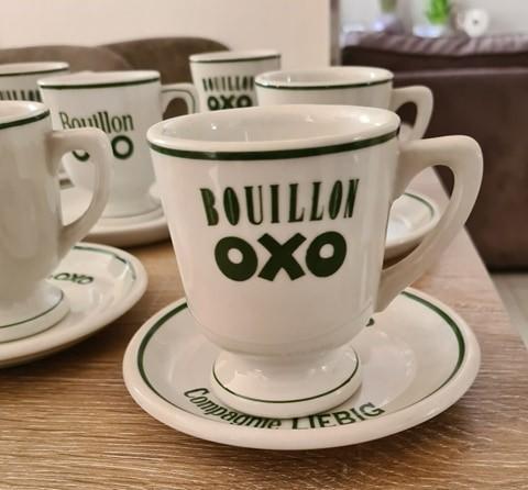 OXO tassen set, Huis en Inrichting, Keuken | Servies, Ophalen of Verzenden, Zo goed als nieuw, Overige stijlen, Kop(pen) en/of Schotel(s)