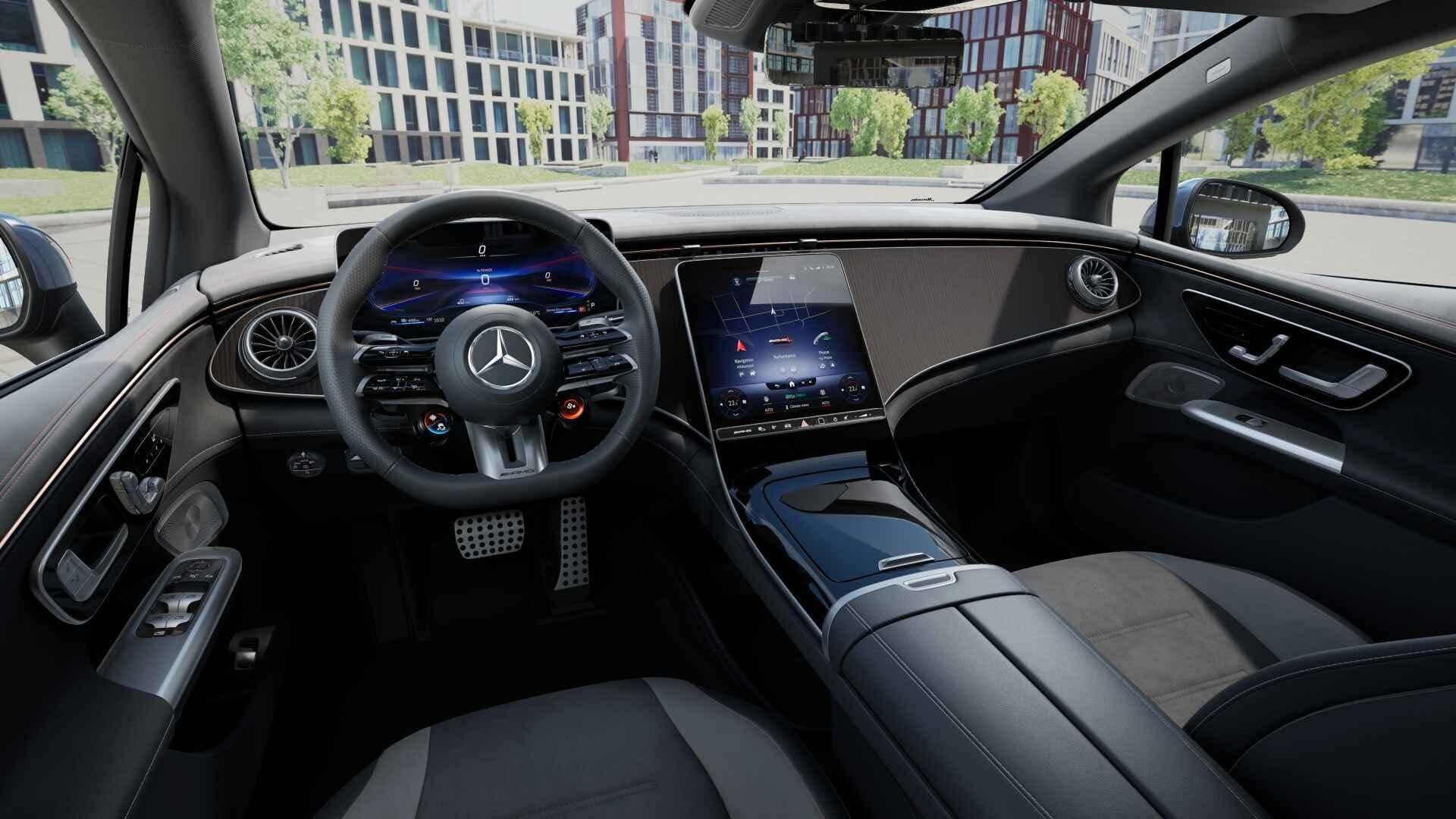 Mercedes-Benz EQE-Klasse 43 4MATIC AMG Berline | Trekhaak |, Auto's, Automaat, 4 deurs, Stof, Gebruikt
