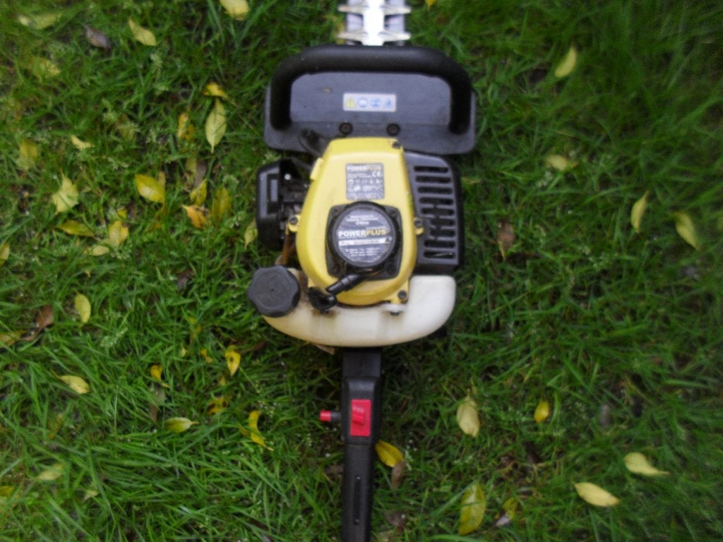 heggenschaar benzine, Ophalen, Gebruikt, Benzine, Power plus