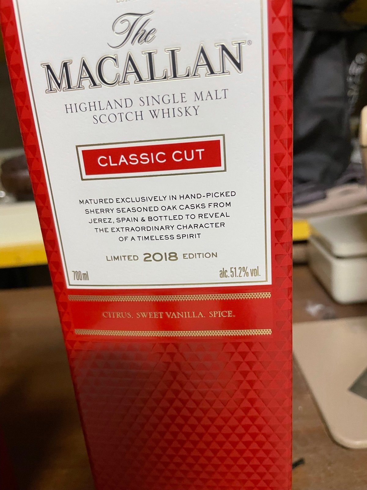 Macallan classic cut 2018, Collections, Enlèvement, Comme neuf
