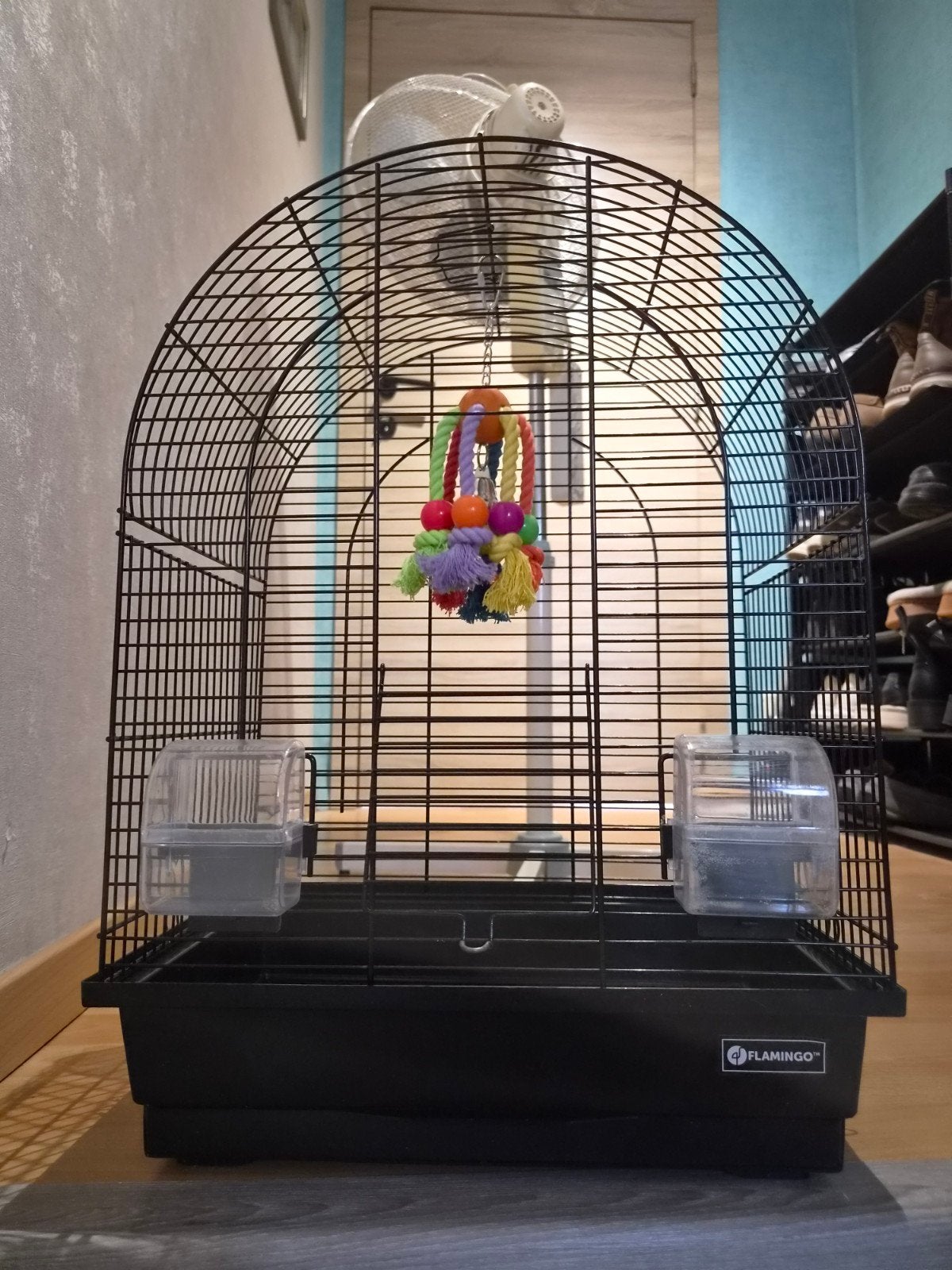 vogelkooi te koop zelf was vuil er is niets aan, Ophalen, Vogelkooi
