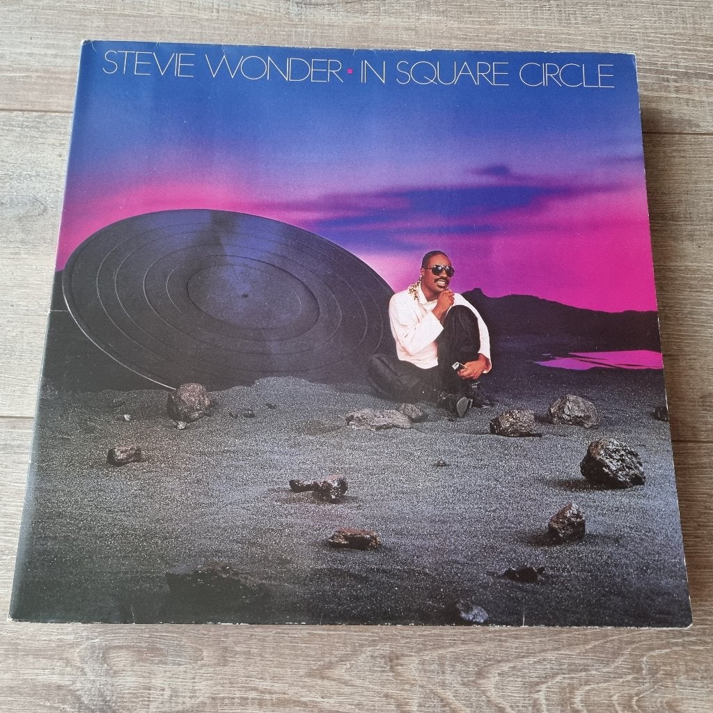LP Stevie Wonder – In Square Circle, CD & DVD, Enlèvement ou Envoi, Utilisé, Soul, Pochette gatefold