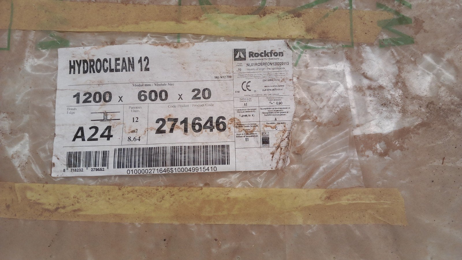 Plafondtegels Hydroclean, Doe-het-zelf en Bouw, Ophalen