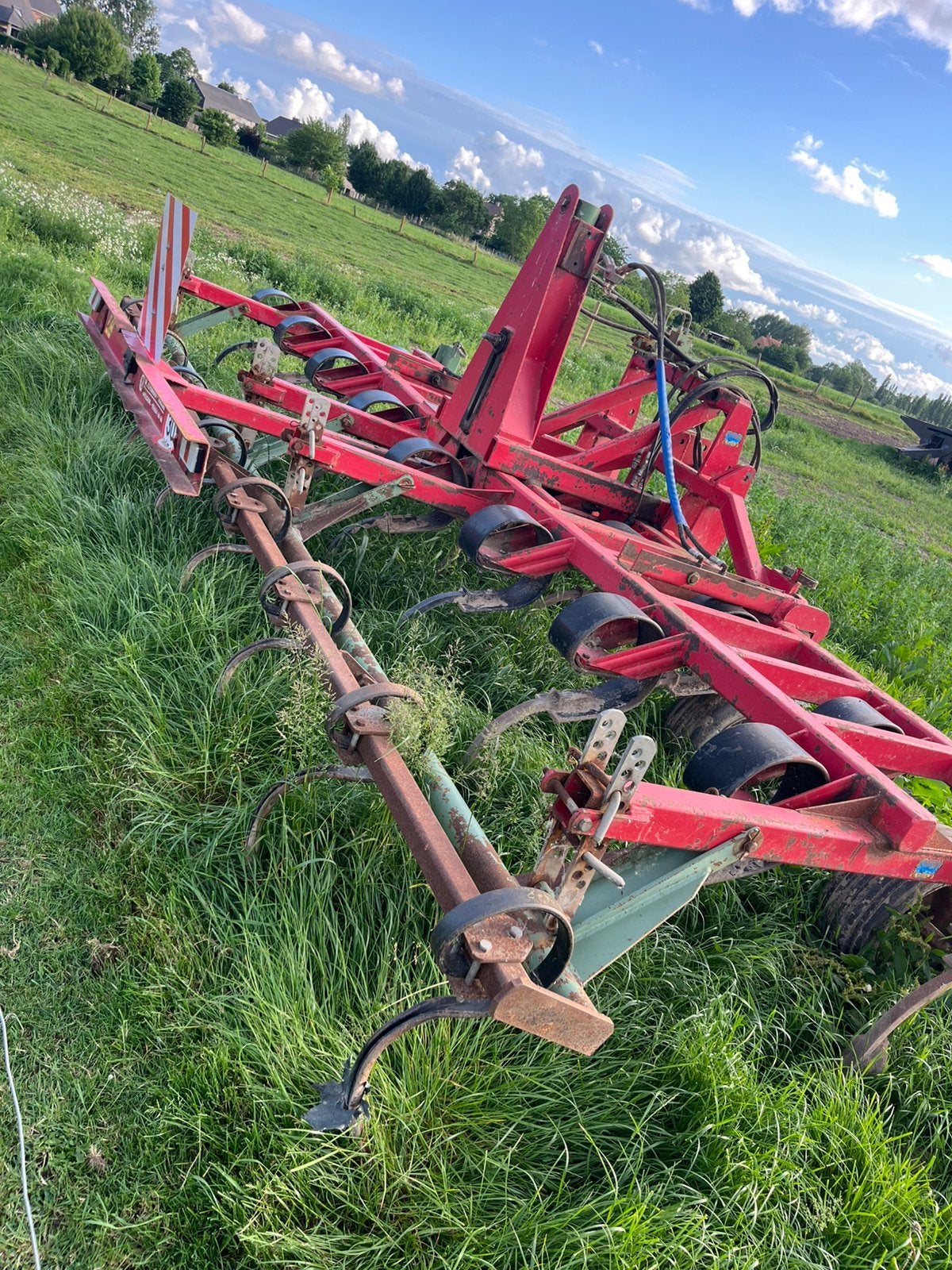 Steeno cultivator, Ophalen