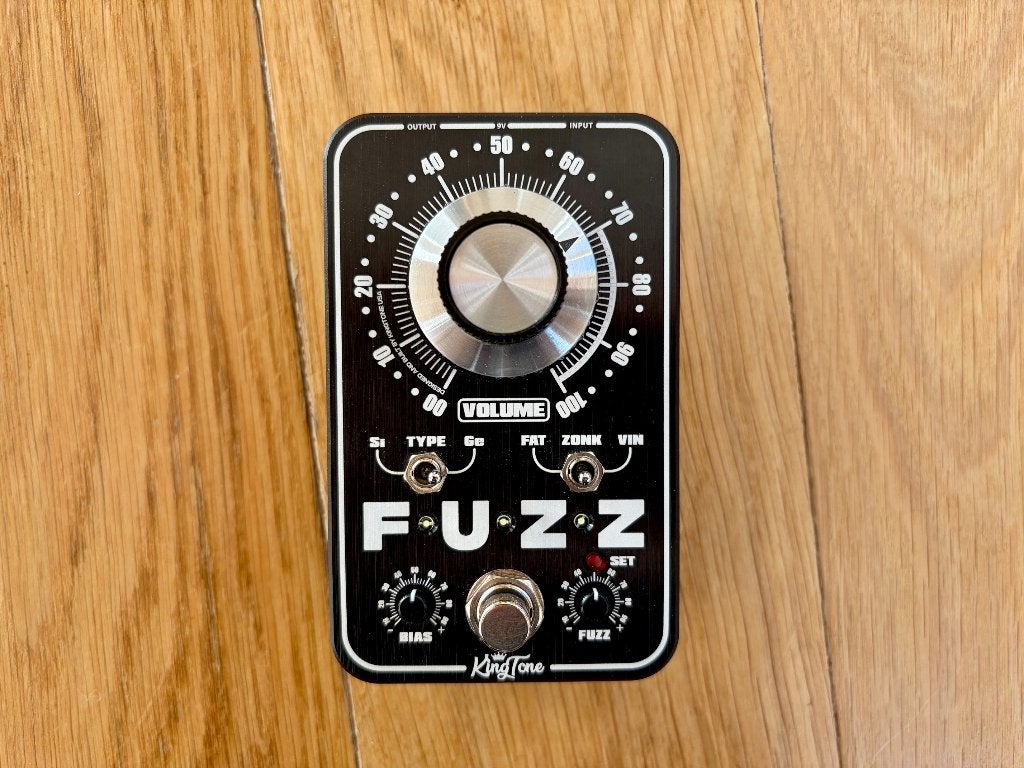 Kingtone MiniFuzz V2 comme neuve, Enlèvement ou Envoi, Comme neuf, Distortion, Overdrive ou Fuzz