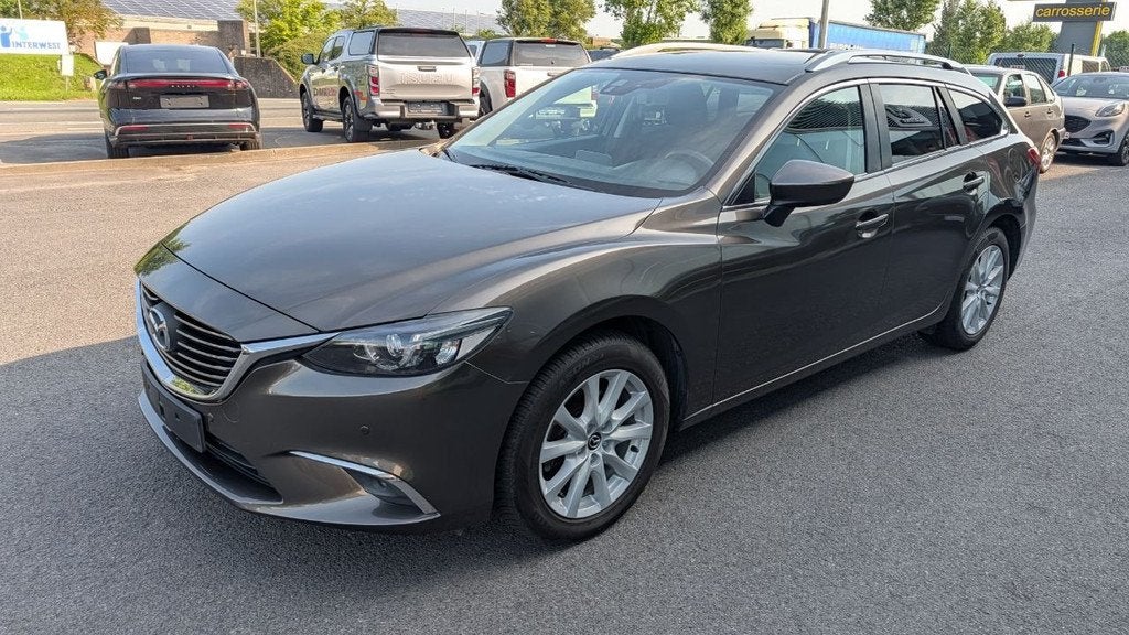 Mazda 6 Wagon Premium Edition (bj 2015), Auto's, Mazda, Voorwielaandrijving, 1998 cc, 4 cilinders, Bruin
