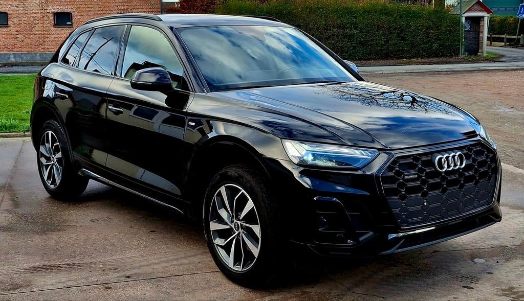 Audi Q5 40TDI quattro S-Line Matrix M hybride, Cuir et Alcantara, Euro 6, Entreprise, Q5