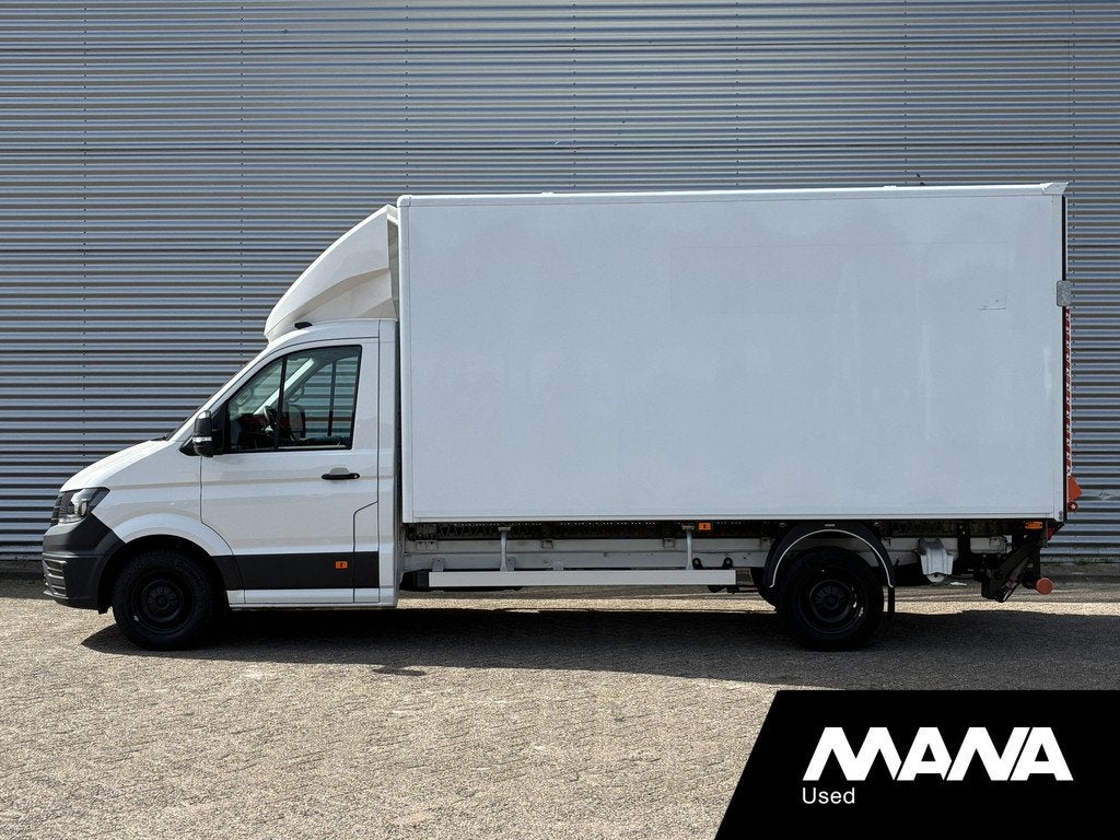 Volkswagen Crafter 35 2.0 TDI L4 Airco Laadklep 750kg Carpla, Autos, Achat, Entreprise, 3000 kg, Noir
