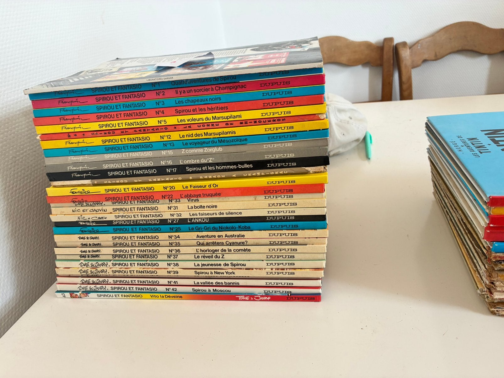 Bandes dessinées spirou et fantasion ancienne, Livres, Enlèvement, Utilisé