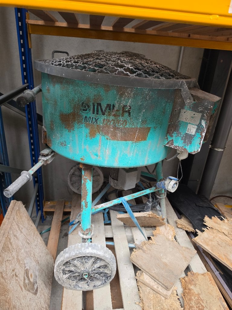 IMER Mix 120/60 professionele dwangmenger / voegmolen – 230V, Ophalen of Verzenden, Gebruikt