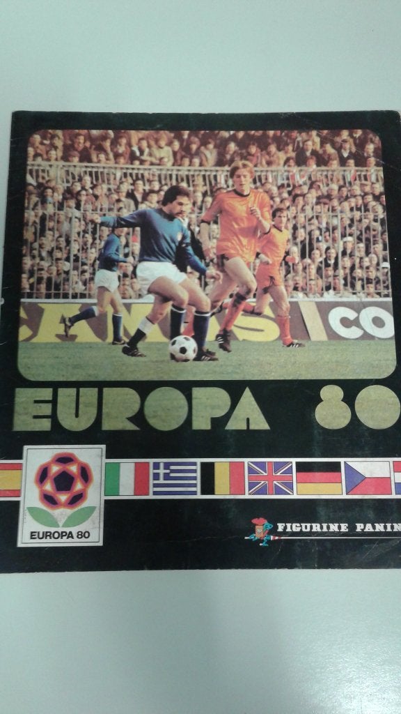 panini stickers EURO 80-84-88-92 (recups), Verzamelen, Stickers, Ophalen of Verzenden, Gebruikt, Sport