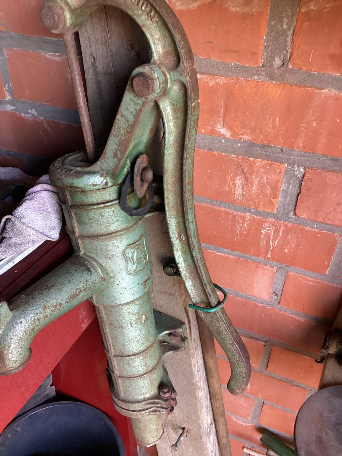 Waterpomp, Ophalen, Zo goed als nieuw