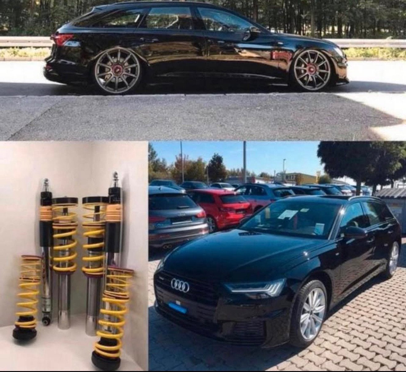 KW Variant 3 INOX schroefset – Audi A6 C8 Avant, Ophalen of Verzenden