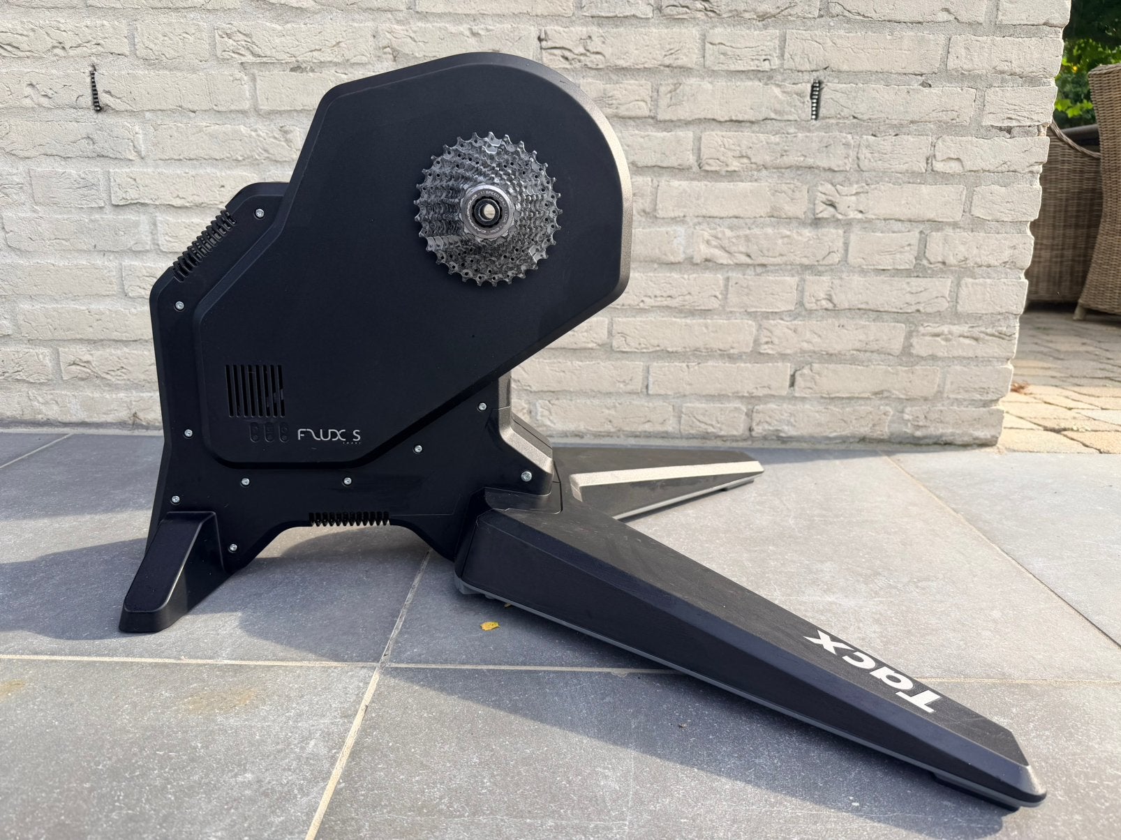 Tacx Flux S 2900 trainer - Elite voorwielstdrd-Zwift contrlr, Ophalen, Zo goed als nieuw