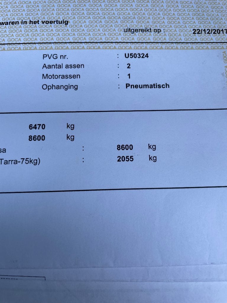 Paardenvrachtwagen 3 p, Auto's, Euro 2, MAN, Particulier, 2 zetels