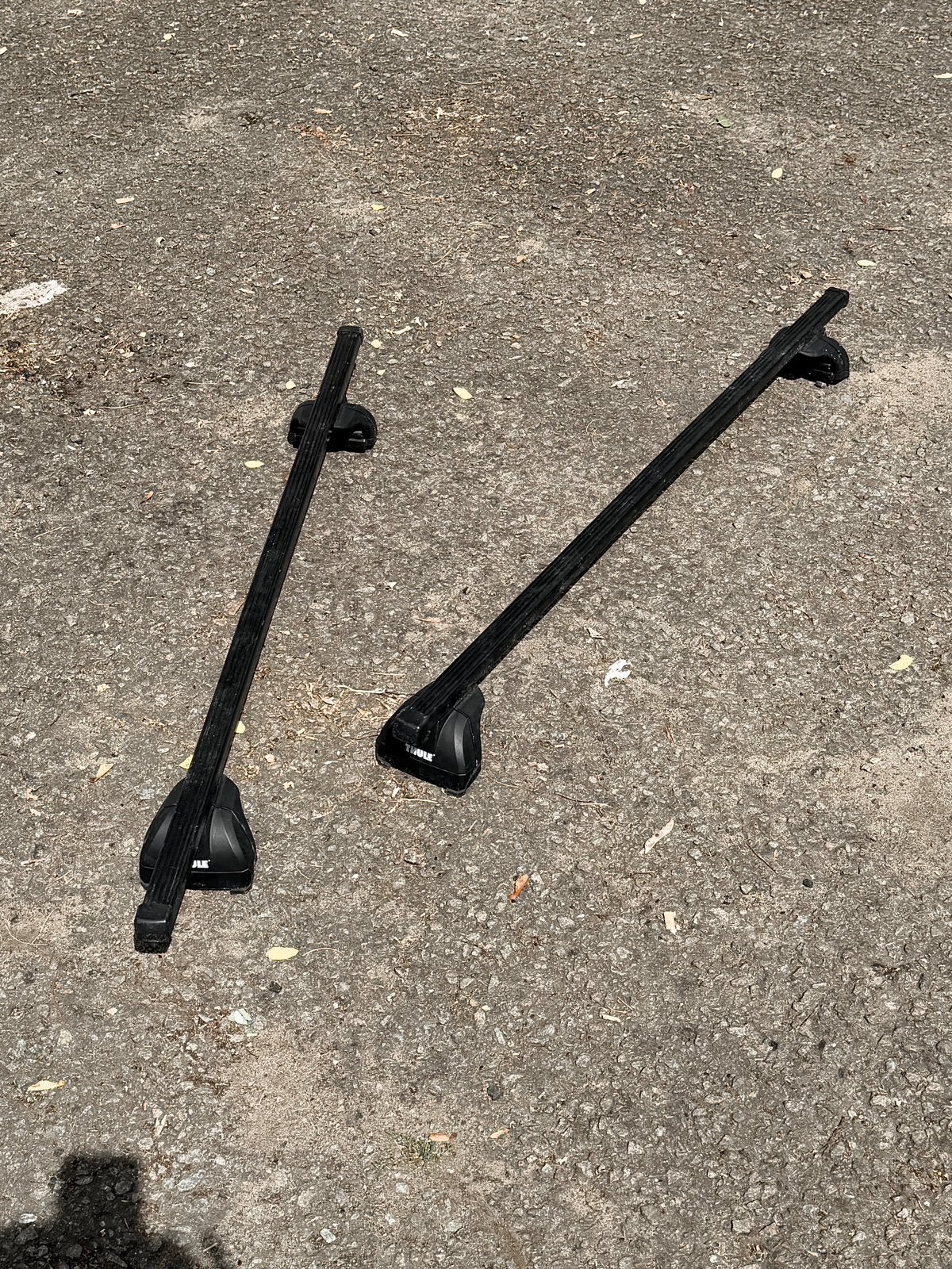 BARRE DE TOIT THULE SYSTEM 753/460, Auto diversen, Dakdragers, Ophalen, Zo goed als nieuw