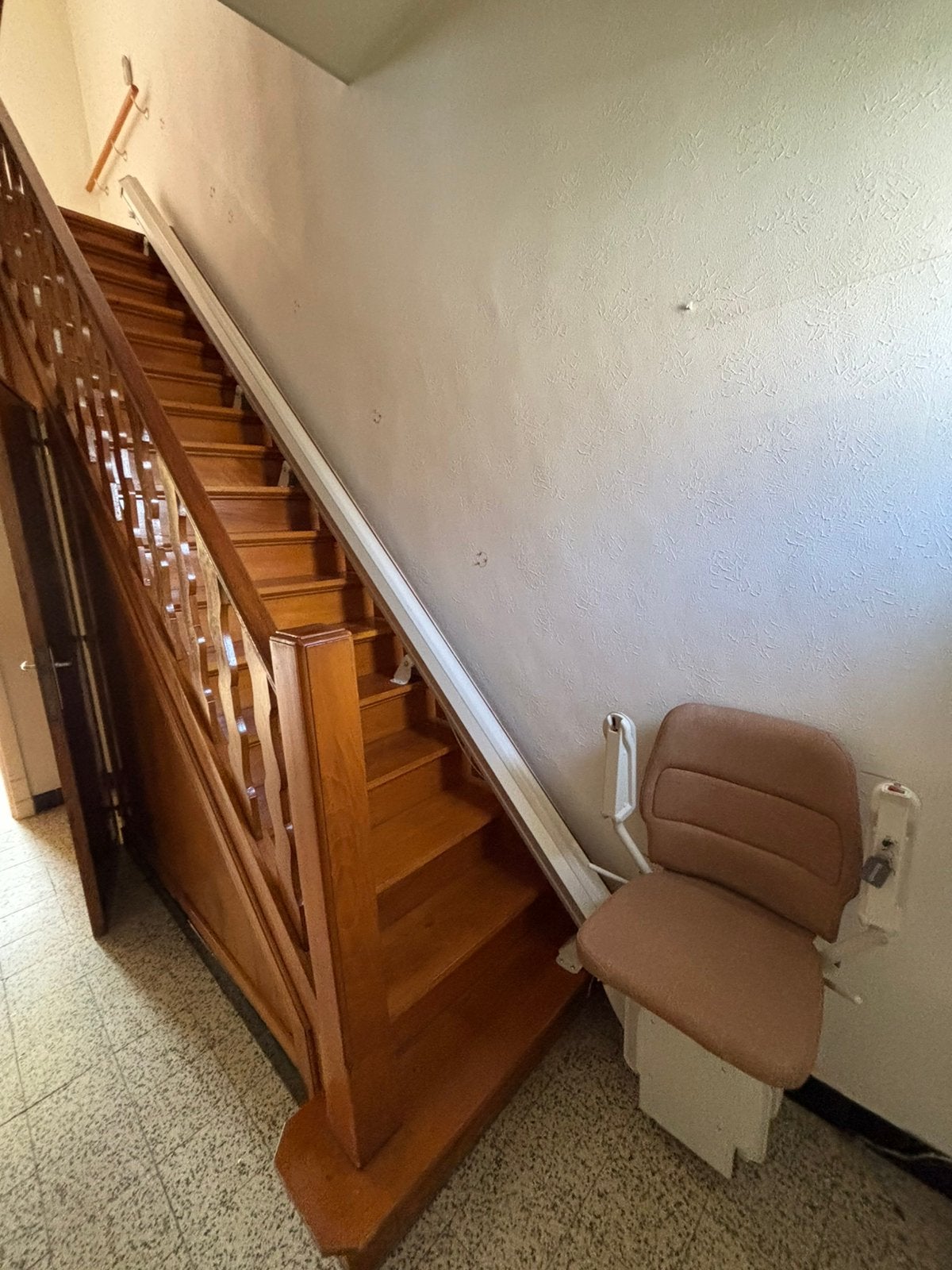 Traplift, Ophalen