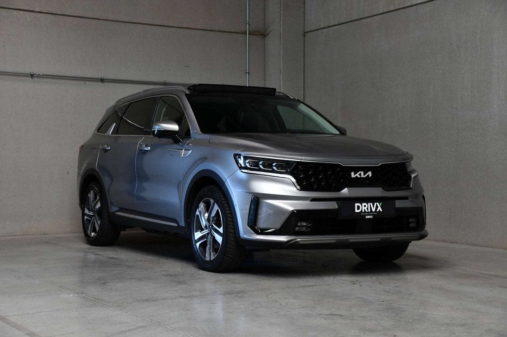 Kia Sorento PHEV - 1.6 TGI - AWD Pace - 7pl. - Zetelventilat, Autos, Kia, Argent ou Gris, Achat, Euro 6, 7 places