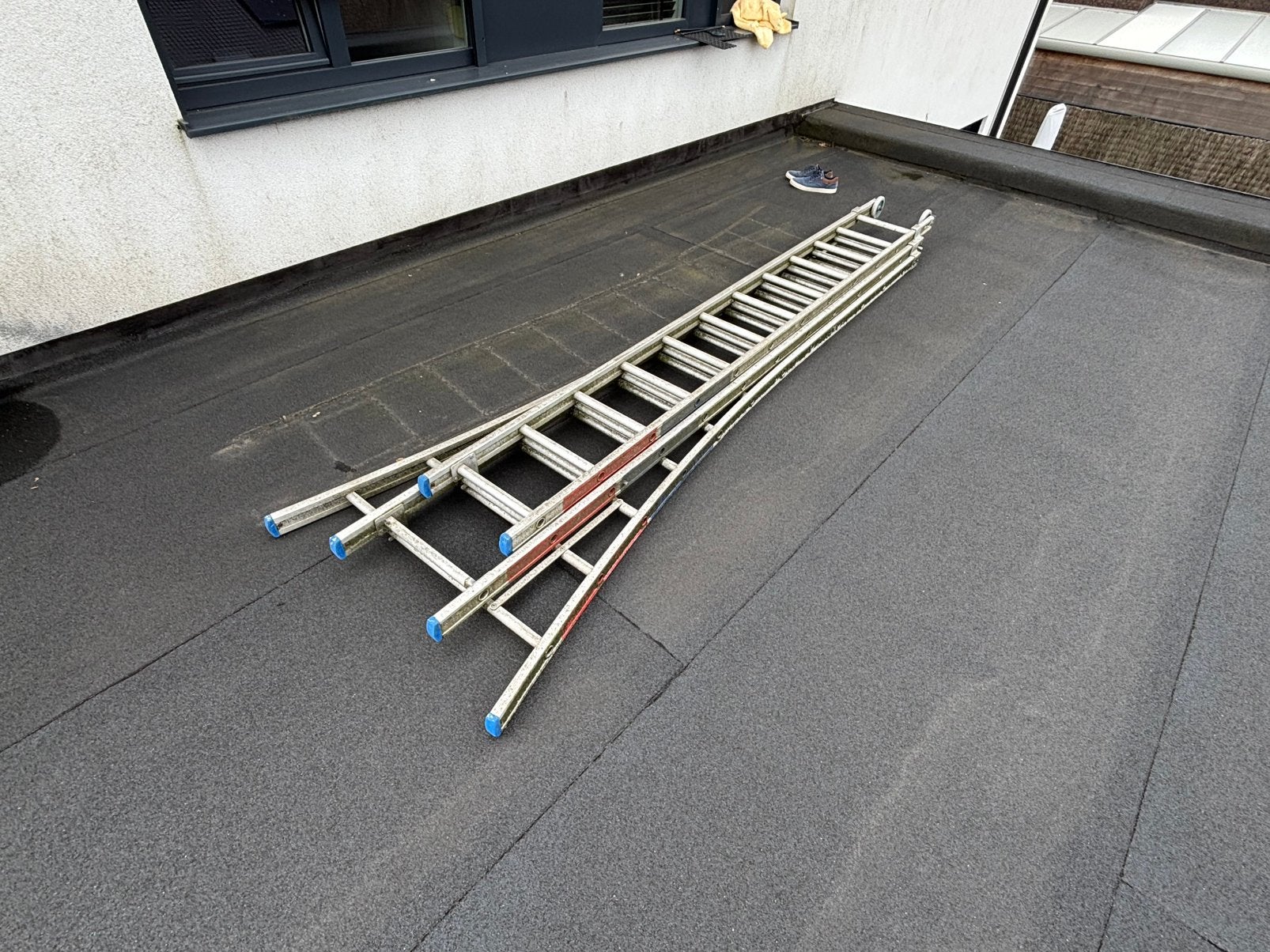 3-delige ladder, Doe-het-zelf en Bouw, Ladders en Trappen, Ophalen, Gebruikt, Ladder