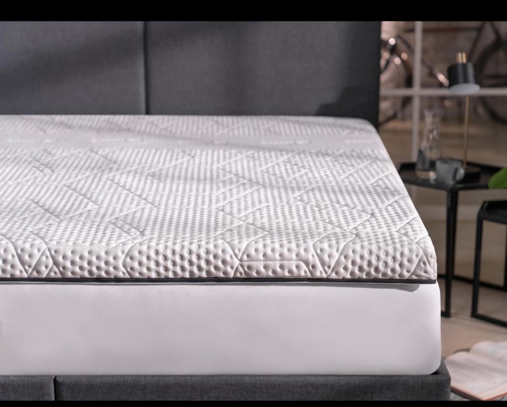 Emma Diamond Degree Topper 80x200 – 2 stuks – als nieuw, Ophalen, Tweepersoons, Zo goed als nieuw, 80 cm