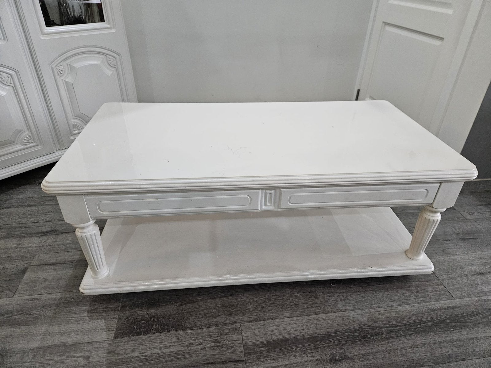 Salontafel, Ophalen, Gebruikt