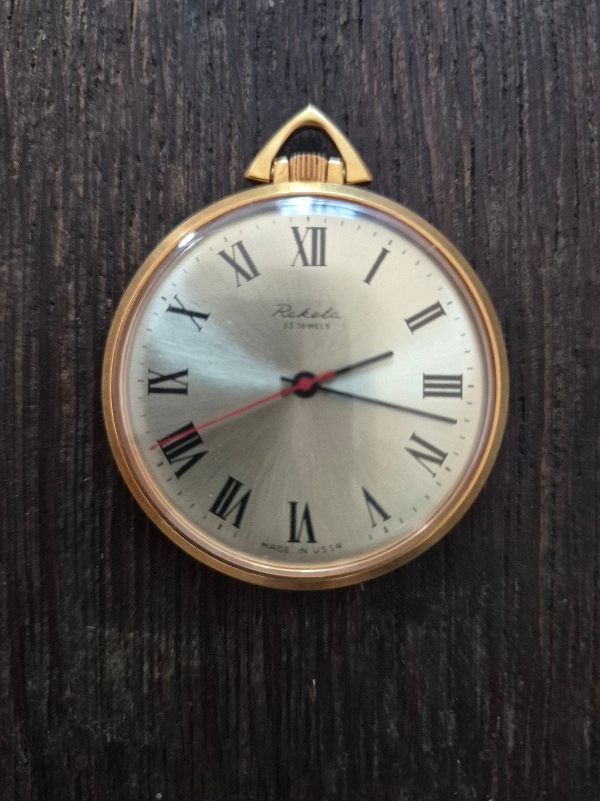 USSR-verguld Raketa-zakhorloge, Ophalen of Verzenden, Goud