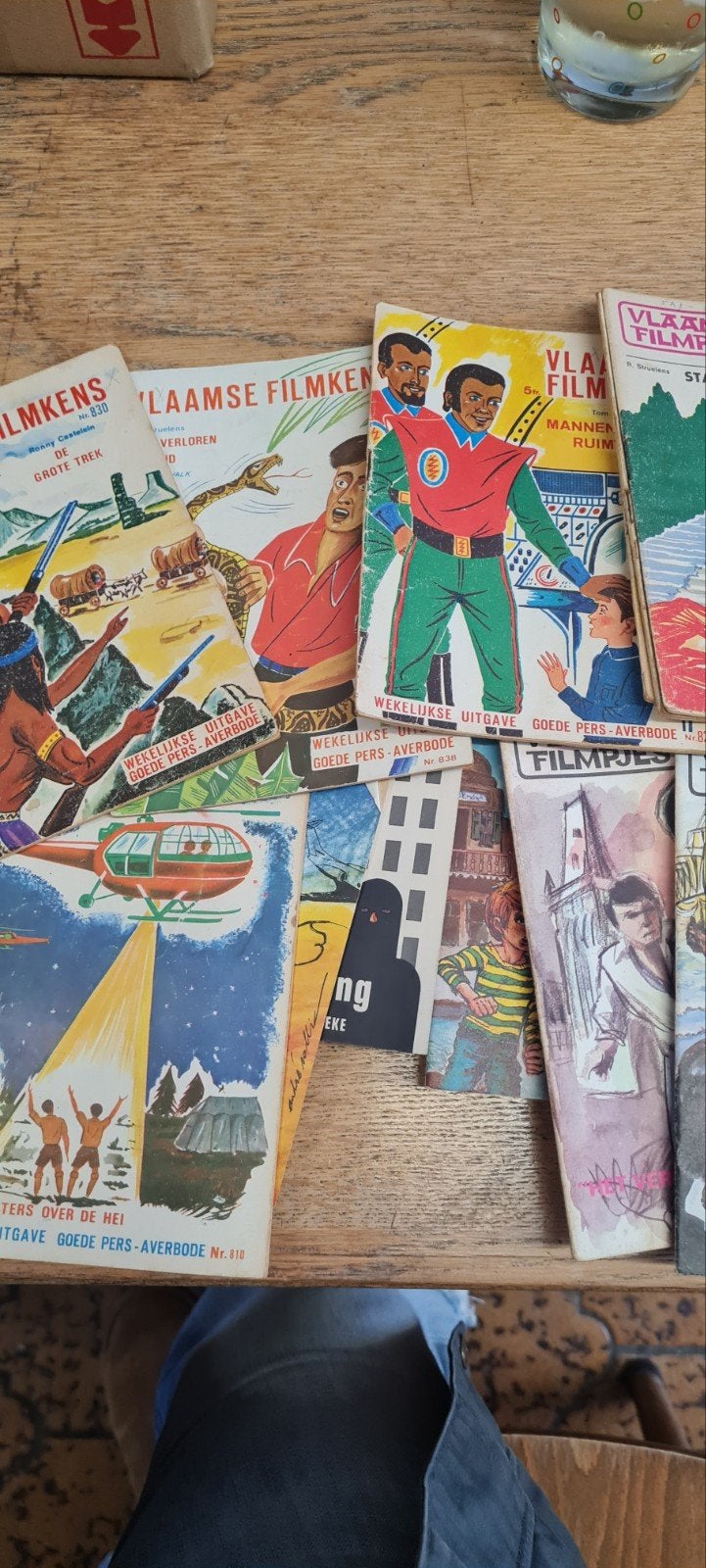 Reeks vlaamse filmpjes, Boeken, Ophalen, Gelezen