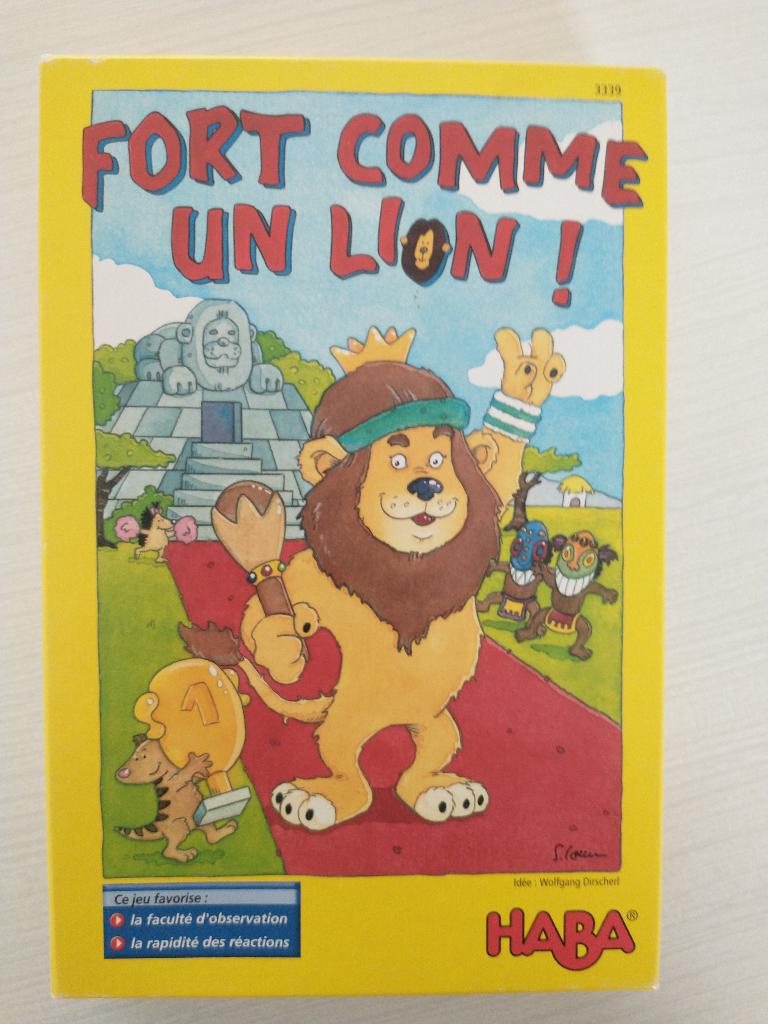 Fort comme un lion (Haba), Enlèvement ou Envoi, Utilisé, Haba