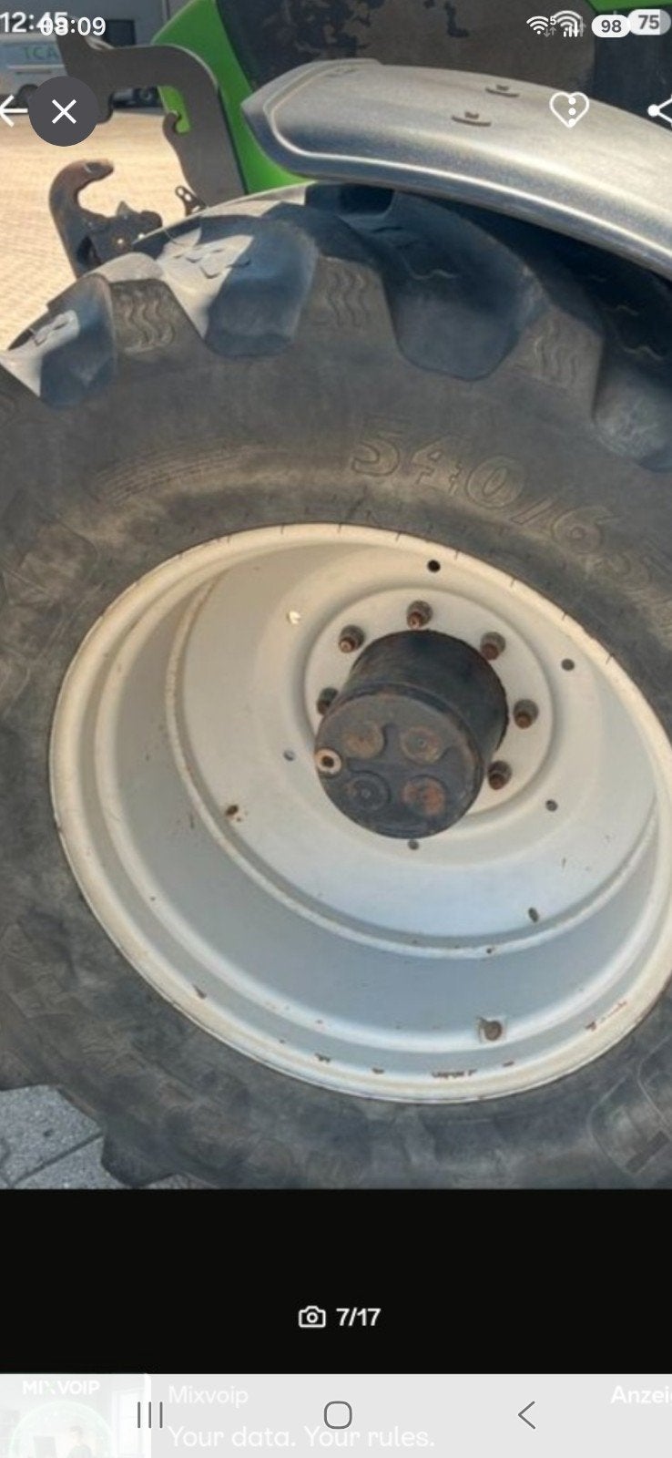 Recherche Roues 540/65R28, Articles professionnels, Enlèvement ou Envoi