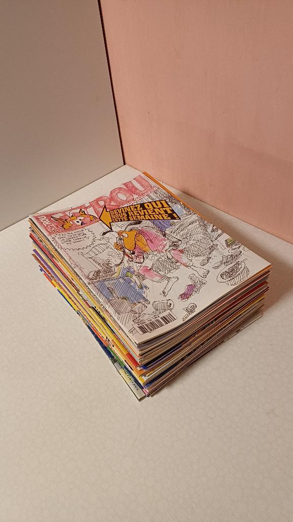 Le journal de Spirou années 1998,1999, 2000, 2001, 2002, Enlèvement ou Envoi, 1980 à nos jours, Journal ou Magazine