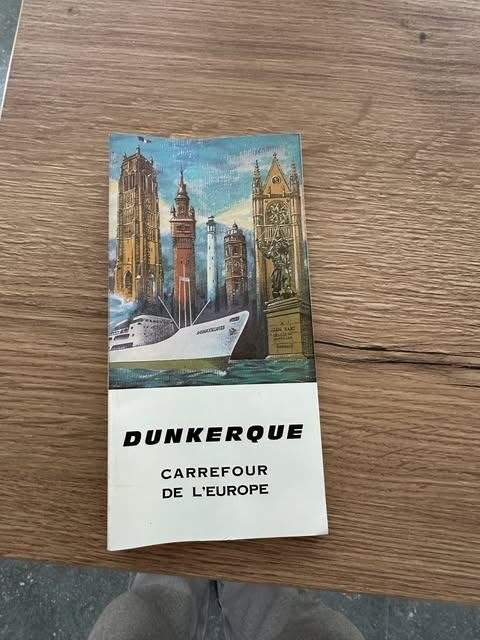 folder edition 1978 Dunkerque carrefour de l'Europe, Boeken, Ophalen of Verzenden, Zo goed als nieuw, Folder