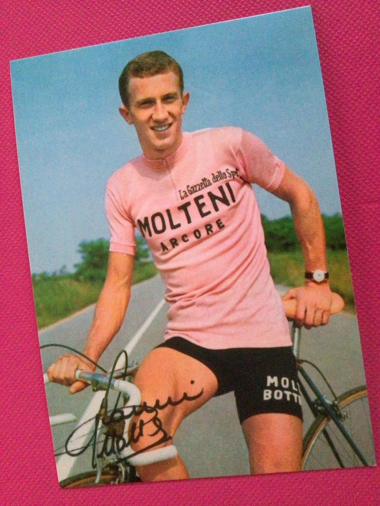 wielerkaart giro 1966 team molteni gianni motta, Verzenden, Zo goed als nieuw
