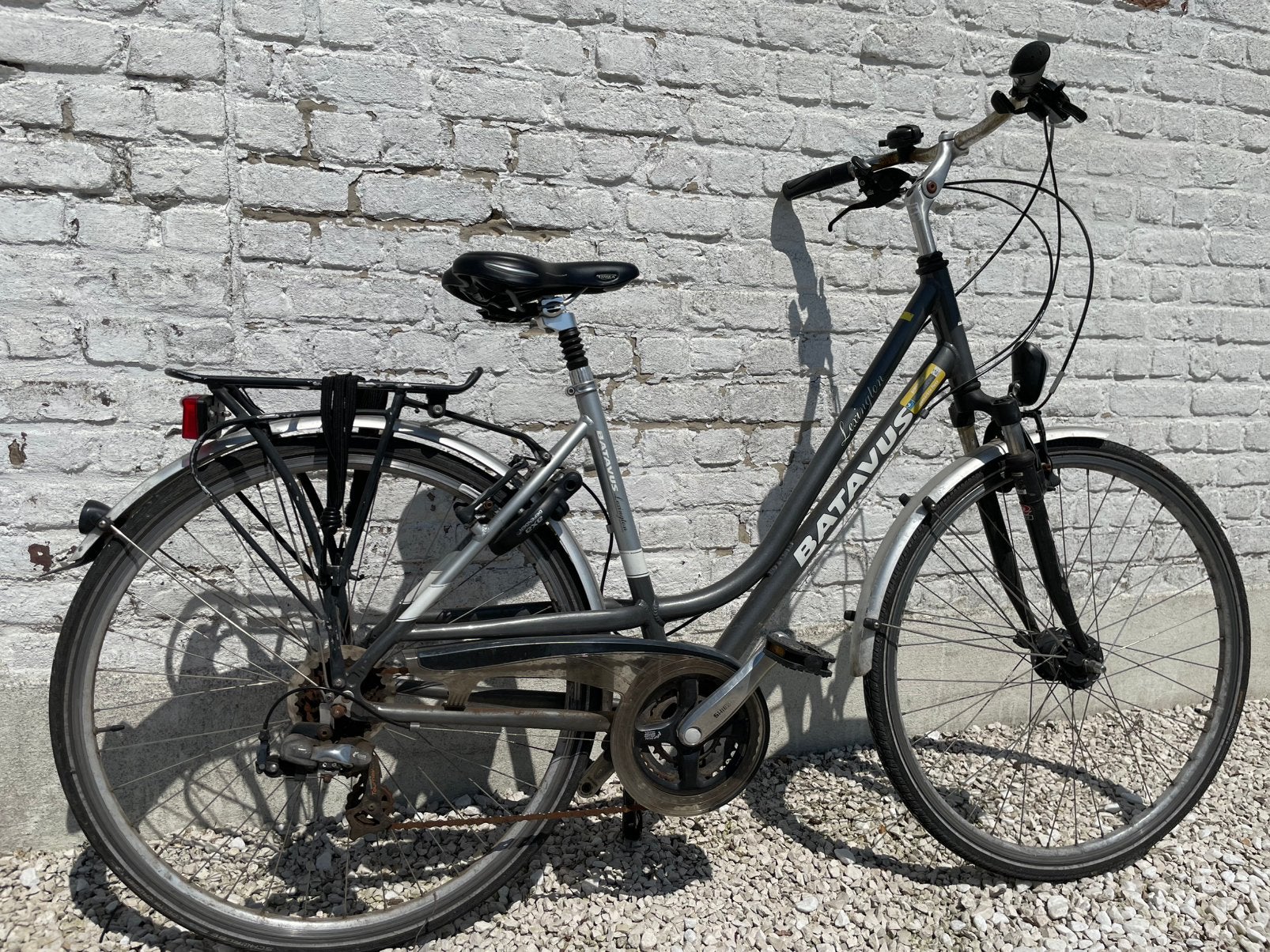 Damesfiets, Ophalen, Minder dan 10 versnellingen, 26 inch, Velgrem