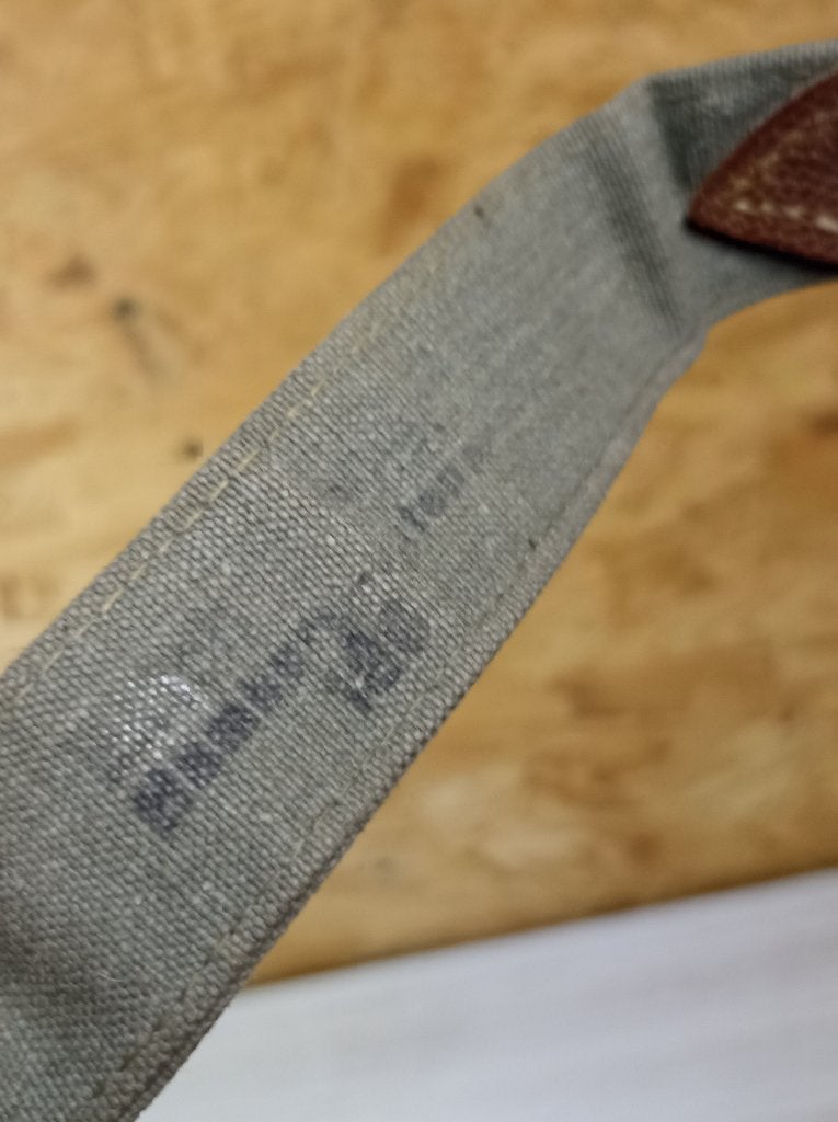 Bretelle référencée Allemande sac à pain (Brotbeutel 31) ww2, Verzenden, Landmacht, Overige typen