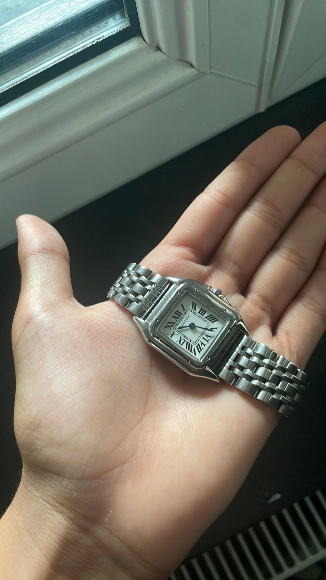 Cartier horloge, Montre-bracelet, Autres marques, Comme neuf, Enlèvement