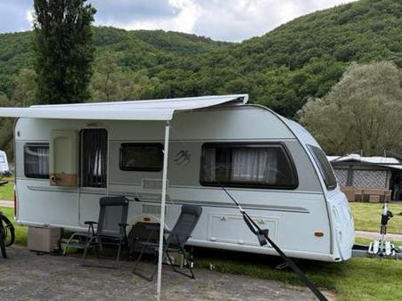 Knaus südwind 500 EU bj 2010. Mover en omnistore luifel, Rondzit, Schokbreker, 5 tot 6 meter, Knaus
