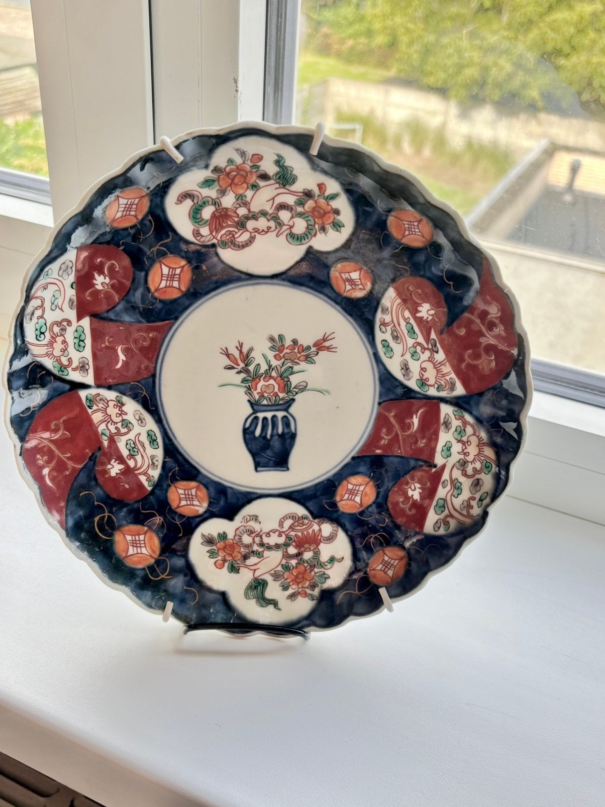Japans Imari-bord, Meiji-periode, Antiek en Kunst, Ophalen of Verzenden