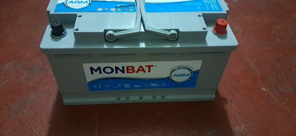 Batterij AGM DEEP CYCLE, Gebruikt, Overige automerken