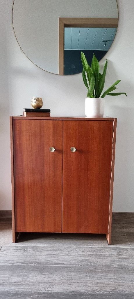 Vintage mid-century opbergkast jaren 60, Antiquités & Art, Enlèvement