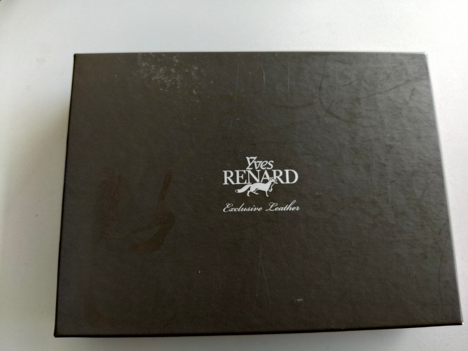 Yves Renard herenportefeuille – PD 1572 – bruin leder, Ophalen, Zwart, Leder