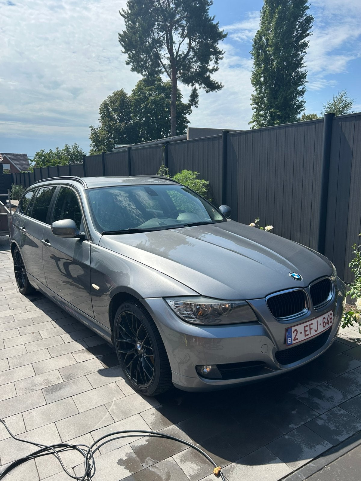 Bmw 320d xDrive e91 - Lees beschrijving, Autos, BMW, Cuir, Argent ou Gris, Euro 6, Boîte manuelle