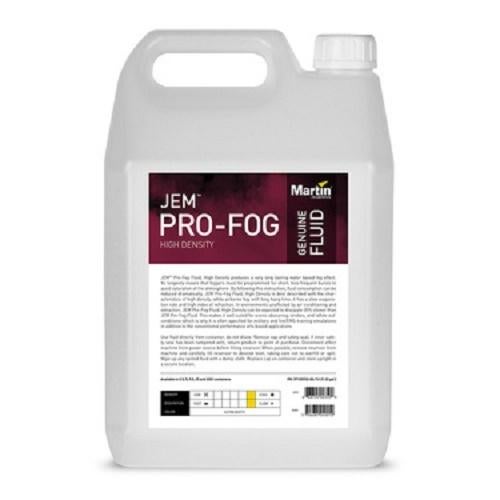 Liquide New Martin Light JEM Pro-Fog haute densité 5 L, Enlèvement ou Envoi, Neuf, Lumières, Couleur