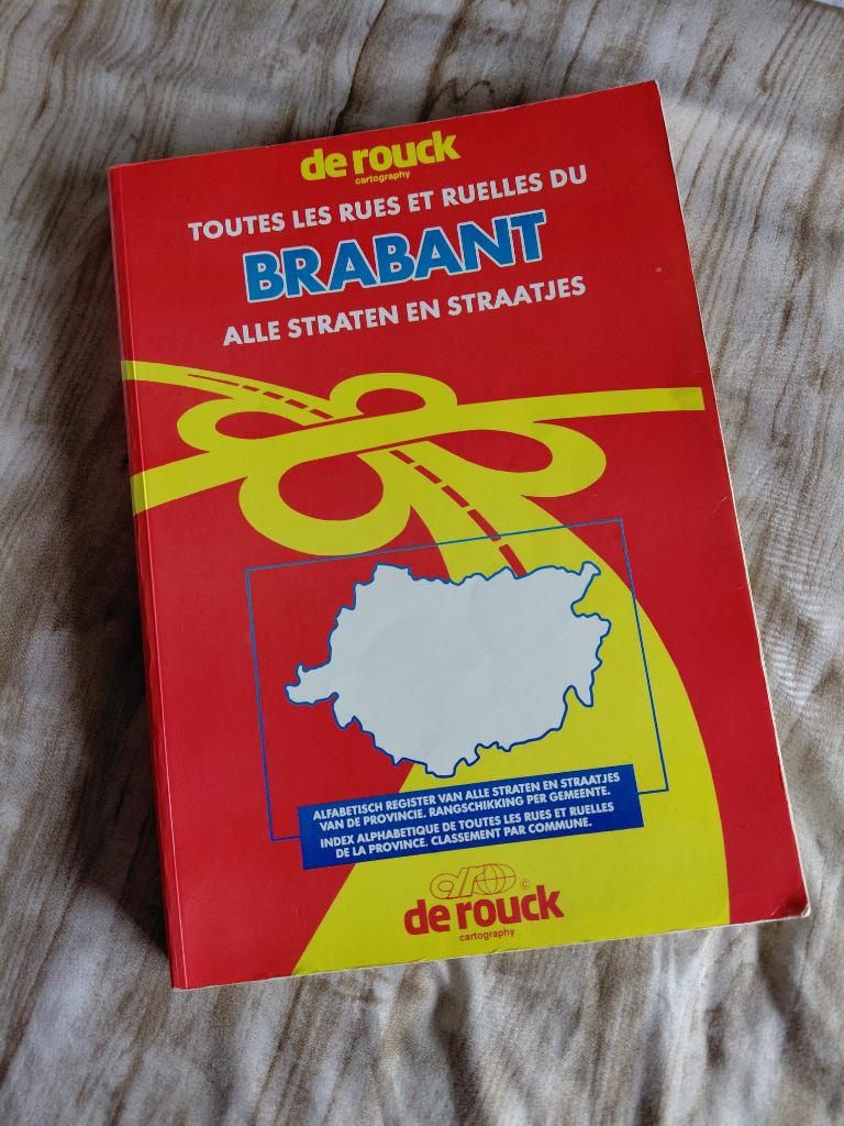 STRATENPLANNEN, Overige atlassen, België, DE ROUCK, Ophalen