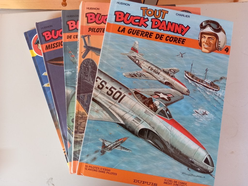 Buck Danny albums multiples, Boeken, Ophalen of Verzenden, Zo goed als nieuw, Hubinon / Charlier, Meerdere stripboeken