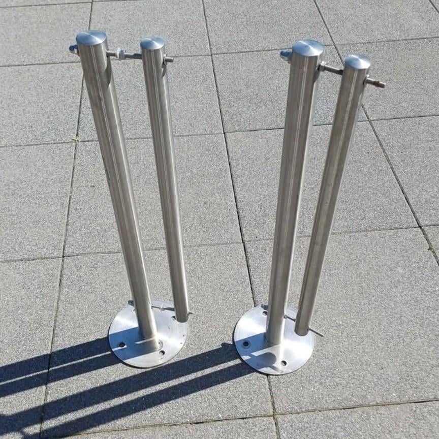 Inox  Rvs banner steun /houder, Watersport en Boten, Ophalen