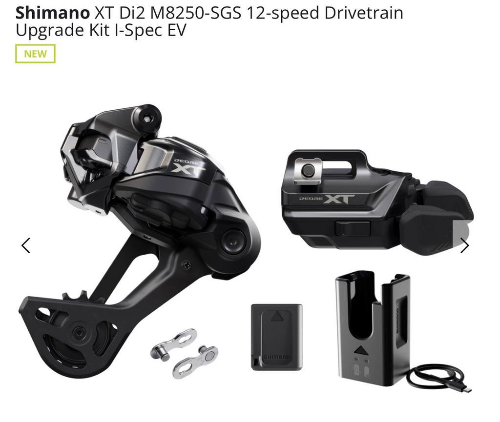 Shimano XT Di2 upgrade kit, Neuf, Enlèvement ou Envoi, Dérailleur ou Chaîne, Aluminium