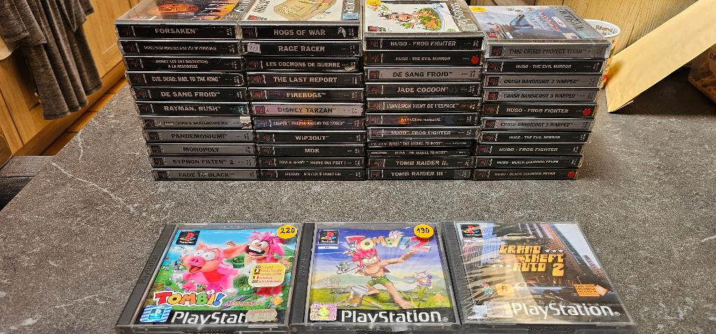 PS1-gamecollectie, Games en Spelcomputers, Games | Sony PlayStation 1, Gebruikt, Ophalen of Verzenden