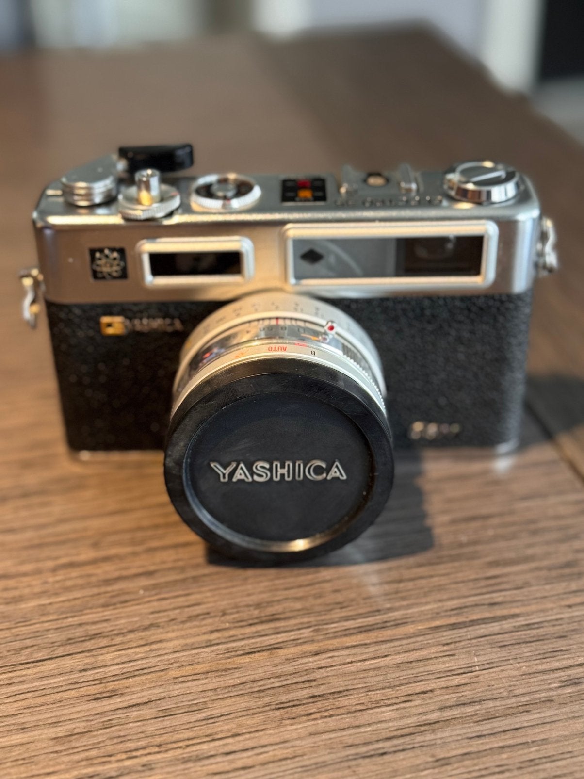 Yashica vintage camera met lenzen en draagtas, Audio, Tv en Foto, Ophalen, Gebruikt