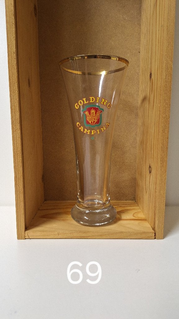bierglas Campina (nr69), Ophalen, Gebruikt, Glas of Glazen, Overige merken